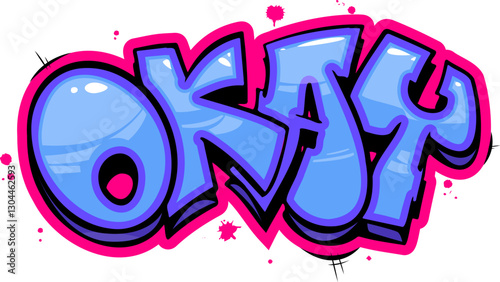 Okay Graffiti Word