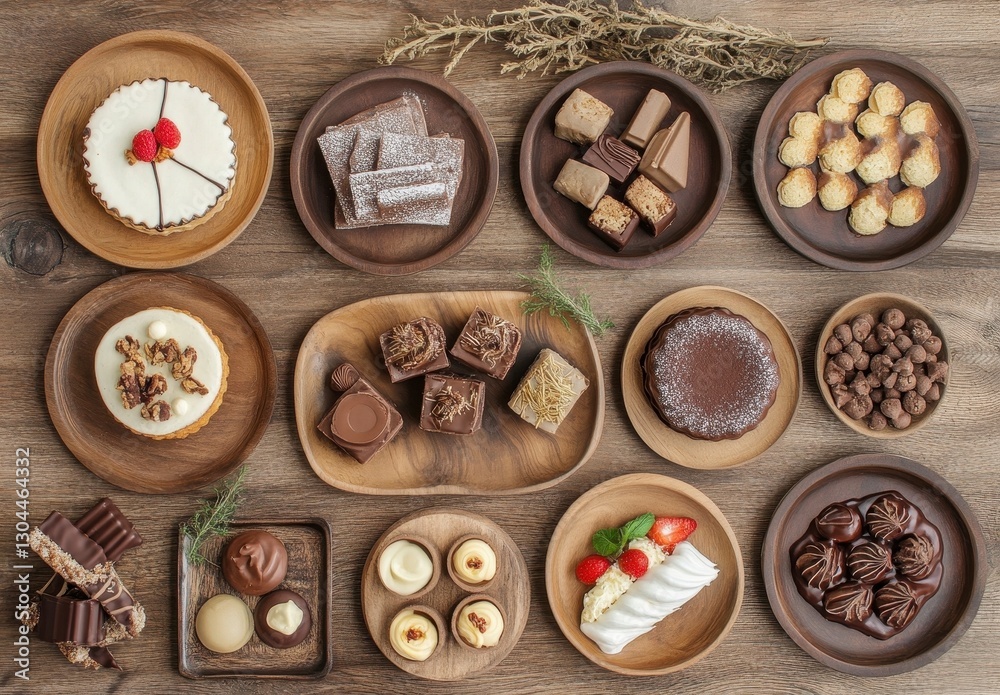 Fototapeta premium Assorted Sweet Treats Display