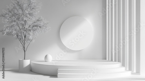 A sleek, minimalist desktop mockup, featuring a clean white background, a few carefully chosen digital icons, and a single, uncluttered object, inviting viewers to imagine their own digital creations