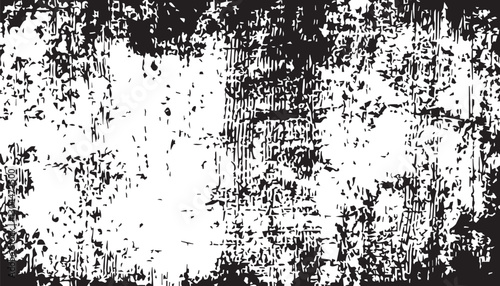 Wallpaper Mural Grunge black and white seamless pattern. Monochrome abstract texture. Grunge Texture. Torontodigital.ca