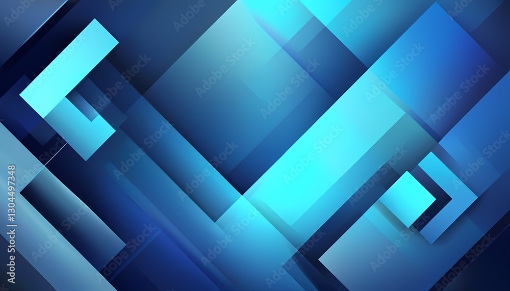 Dynamic blue geometric shapes abstract design digital art modern environment aesthetic view visual concept for creativity Dynamic blue geometric shapes abstract design digital art modern environment aesthetic view visual concept for creativity