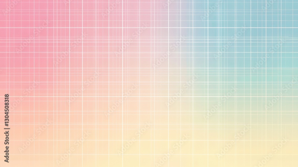 Soft gradient background blending pastel shades, creating calmin Soft gradient background blending pastel shades, creating calmin