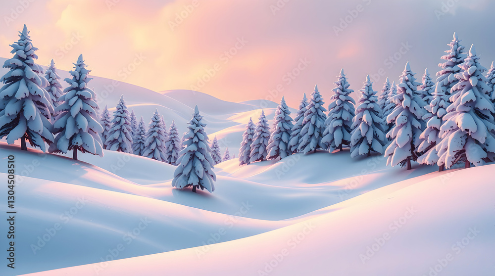 Fototapeta premium Snowy & Winter Landscapes