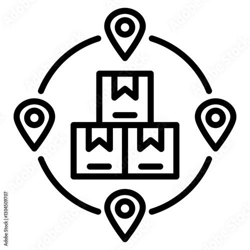 distributor single icon