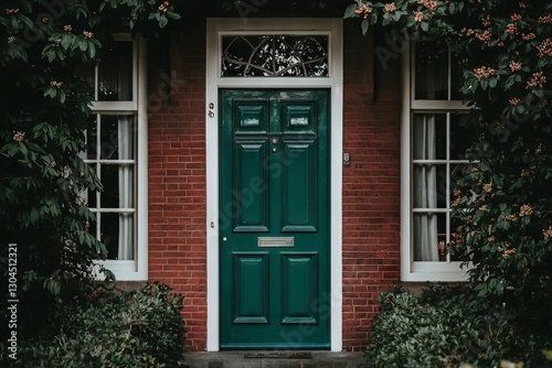 The countryside of Friesland in the Netherlands features quaint Frisian villages with characteristic Dutch front doors and windows