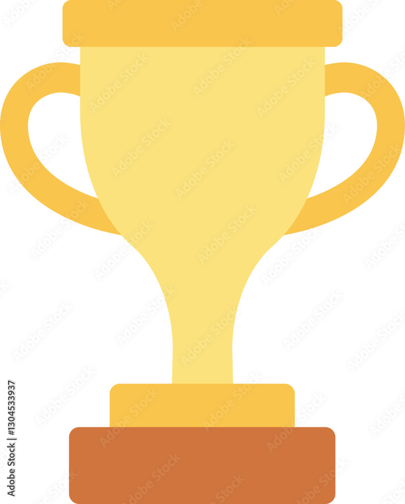 Champion Trophy flat vector illustration.
Golden trophy Isolated.
The winner's golden cup icon.
Transparent background. Champion Trophy flat vector illustration.
Golden trophy Isolated.
The winner's golden cup icon.
Transparent background.