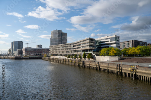 Universität, Versmannkai, Hafencity, Hamburg, Deutschland, Europa