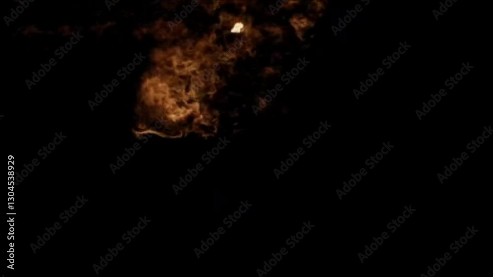 Large explosion with shafts of fire and smoke, three different speeds included, 4K Large explosion with shafts of fire and smoke, three different speeds included, 4K