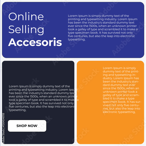 flyer template and social media template