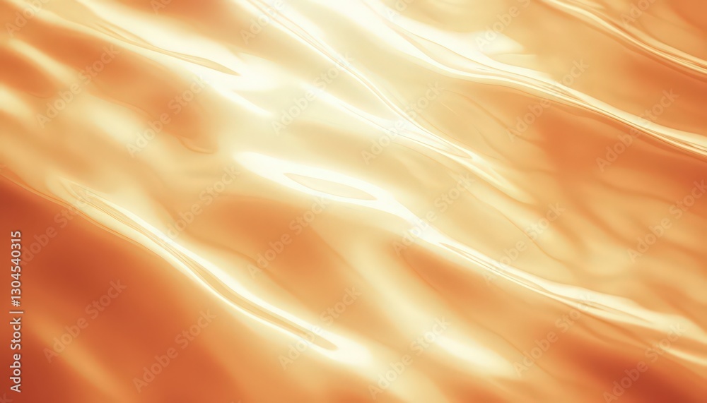 Abstract Golden Fabric Texture with Warm Lighting Abstract Golden Fabric Texture with Warm Lighting