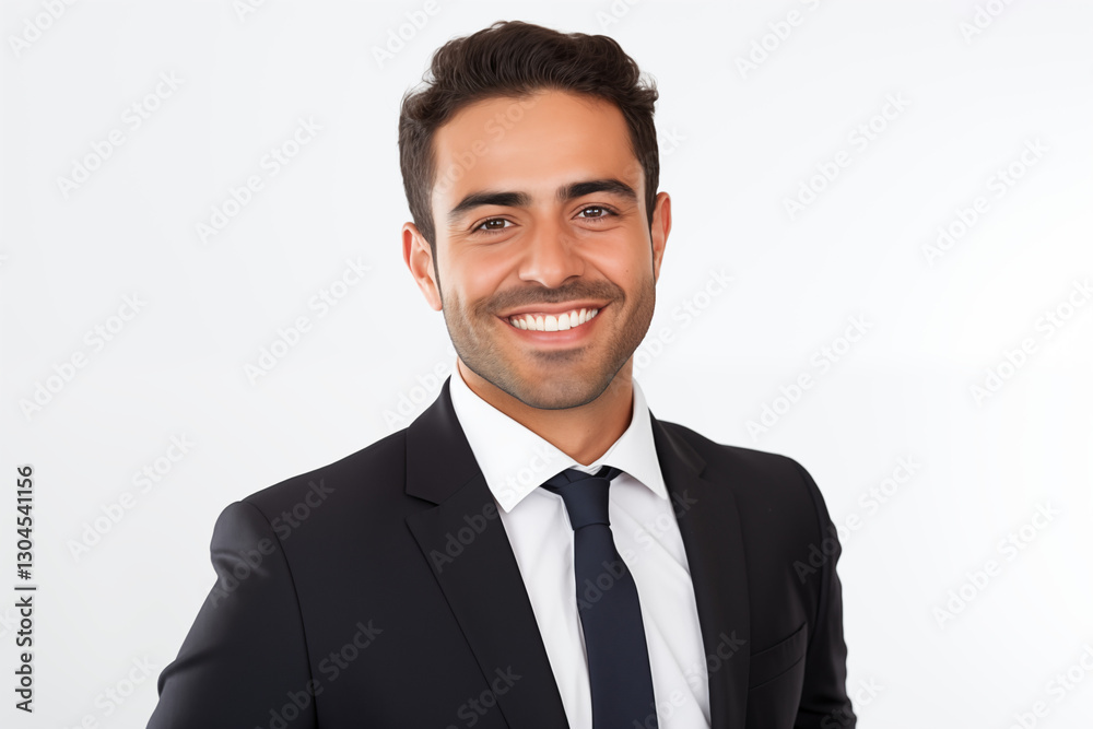Smiling Arab Businessman in a Professional Suit on a white background – Confident, Successful Entrepreneur. Ready to Lead and Excel in the World of Business and Innovation Smiling Arab Businessman in a Professional Suit on a white background – Confident, Successful Entrepreneur. Ready to Lead and Excel in the World of Business and Innovation