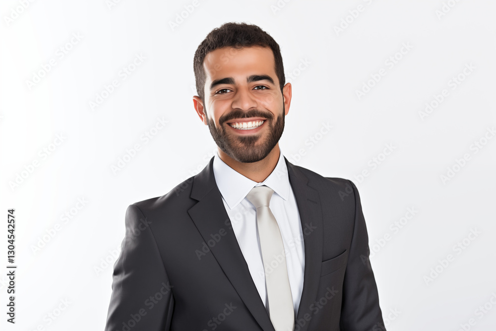 Smiling Arab Businessman in a Professional Suit on a white background – Confident, Successful Entrepreneur. Ready to Lead and Excel in the World of Business and Innovation Smiling Arab Businessman in a Professional Suit on a white background – Confident, Successful Entrepreneur. Ready to Lead and Excel in the World of Business and Innovation