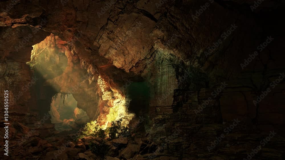 A Hidden Underground Oasis with a Myriad of Breathtaking Geological Formations