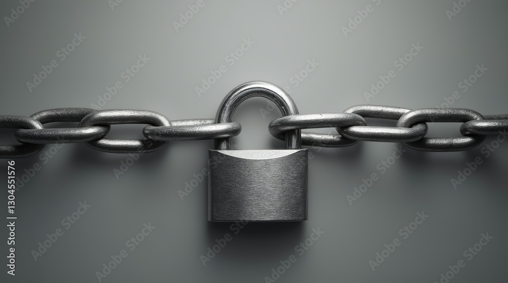 Chain and Lock – Security and Protection Concept
Chain and Lock – Security and Protection Concept