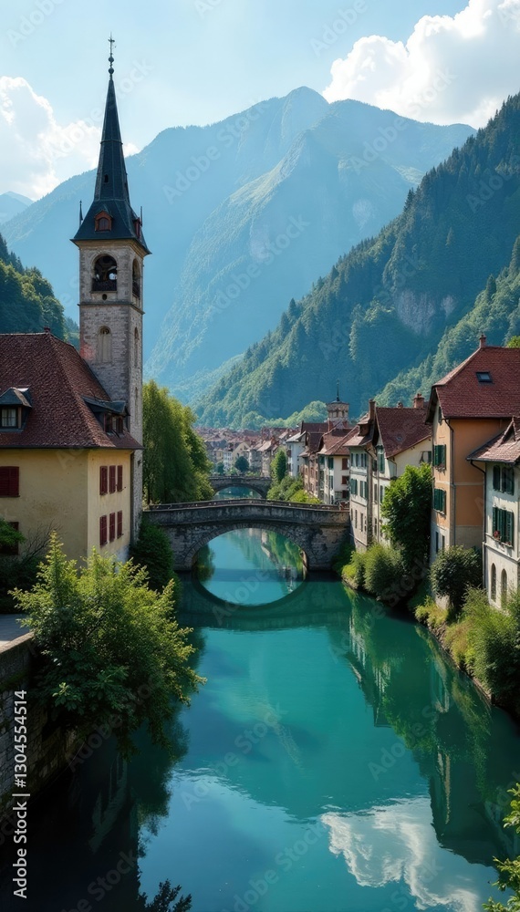 Fototapeta premium Details des Salzburger Wappens mit Adler und Kronen, stilisierung, detail