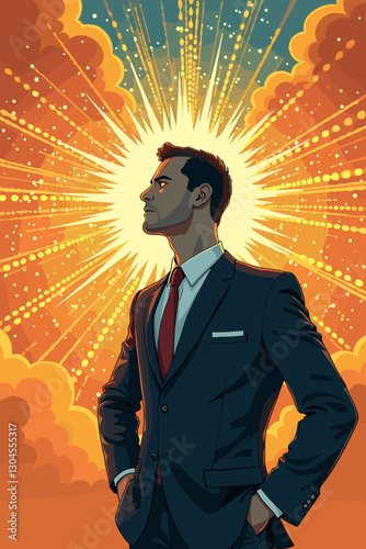 Laser-Focused Entrepreneur Maintains Unwavering Concentration on Crucial Business Objectives, Ensuring Successful Outcomes