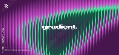 Ripple gradient background design. Modern ripple glass texture effect.