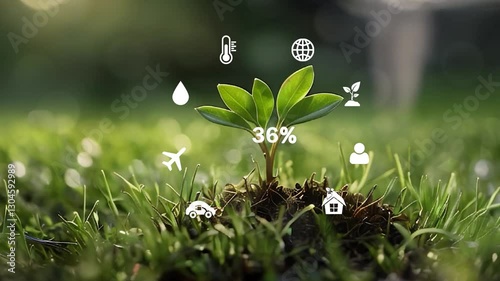 Circular Economy.From 100 to 0.Countdown to Net Zero . Achieving Carbon Neutrality with Green Tech.