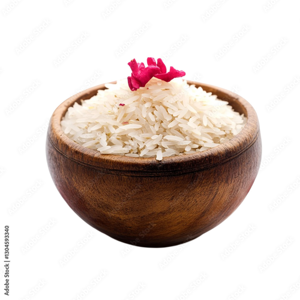 Basmati Rice Isolated on White Background, Long-Grain and Aromatic
Basmati Rice Isolated on White Background, Long-Grain and Aromatic