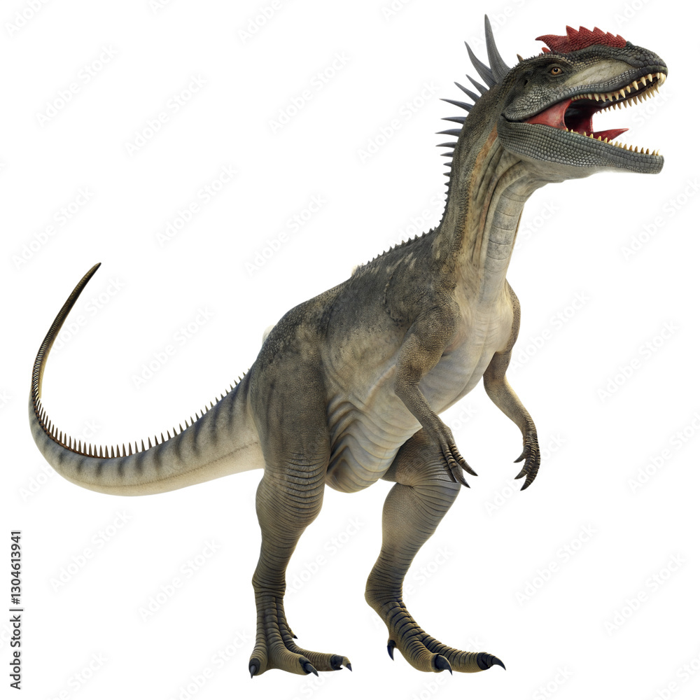 Cryolophosaurus AI Generated Image Cryolophosaurus AI Generated Image