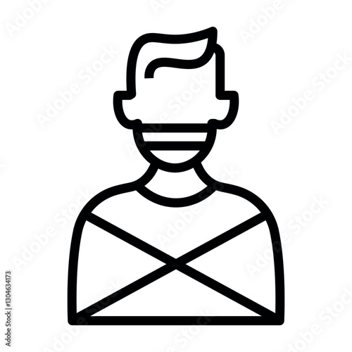 censorship vector icon