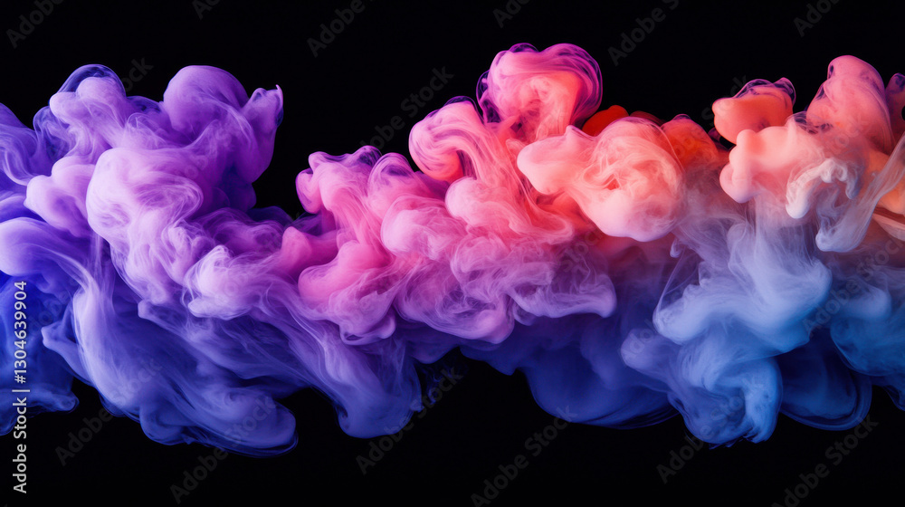 A dynamic explosion of colorful ink swirling in water, captured in ultra-high resolution A dynamic explosion of colorful ink swirling in water, captured in ultra-high resolution