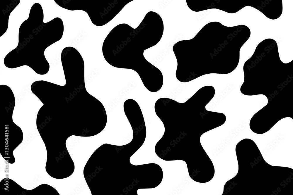 black and white droplets seamless pattern. Black lines make blob slime background wallpaper. Monotone colored lava wallpaper. Ink blot black and white droplets seamless pattern. Black lines make blob slime background wallpaper. Monotone colored lava wallpaper. Ink blot