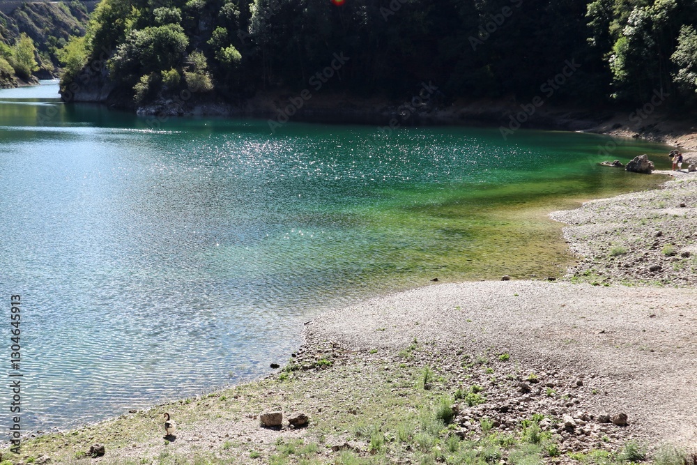 Villalago - Spiaggia del lago San Domenico