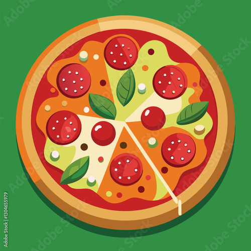 pizza vector