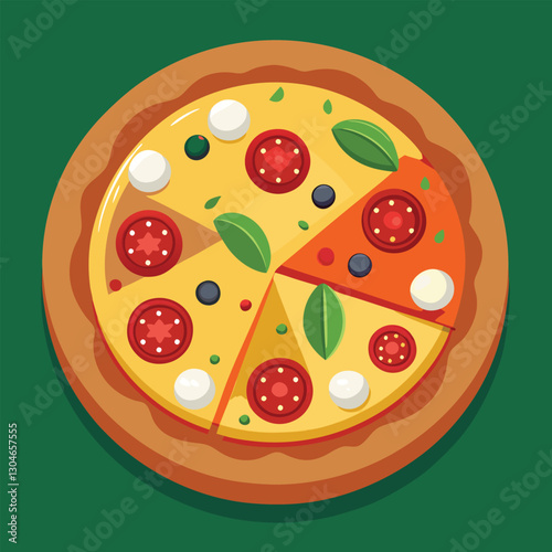 pizza vector