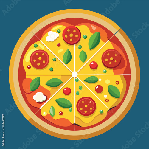 pizza vector