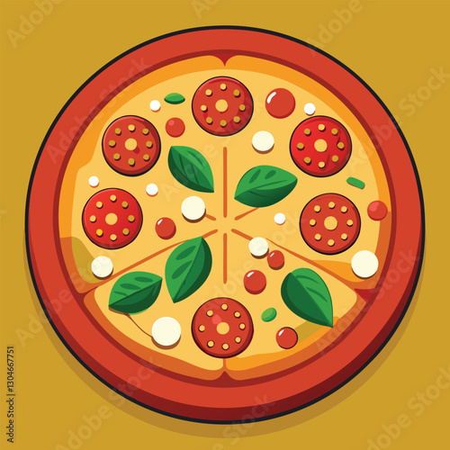pizza vector