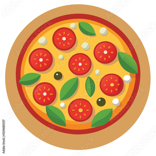 pizza vector