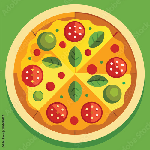 pizza vector