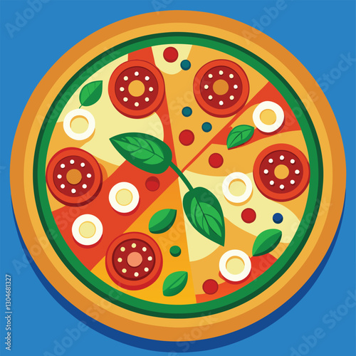 pizza vector