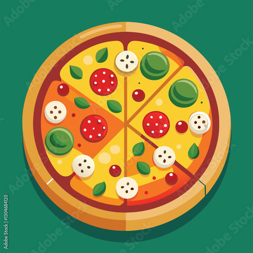 pizza vector