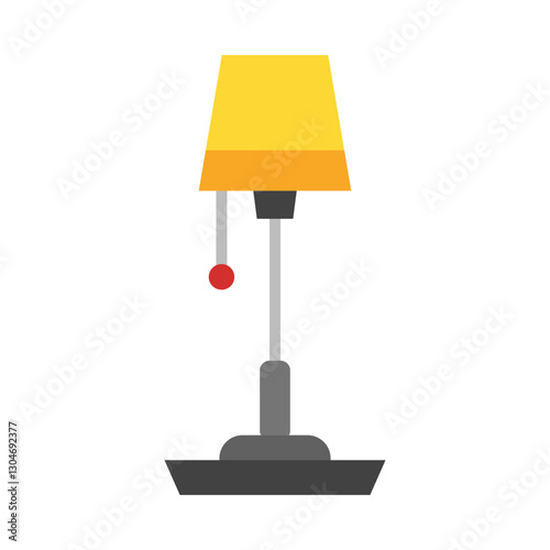 Lamp flat icon