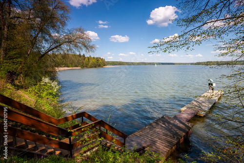 Fototapeta Naklejka Na Ścianę i Meble -  Wiosna na Mazurach.