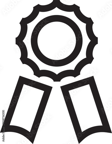 Simple outline vector icon for business, technology, communication, and finance