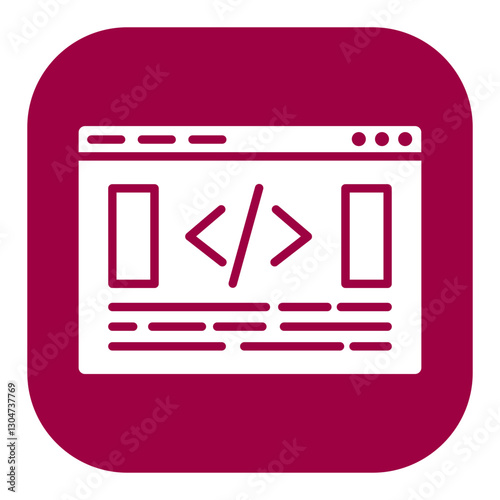 Website Coding Icon