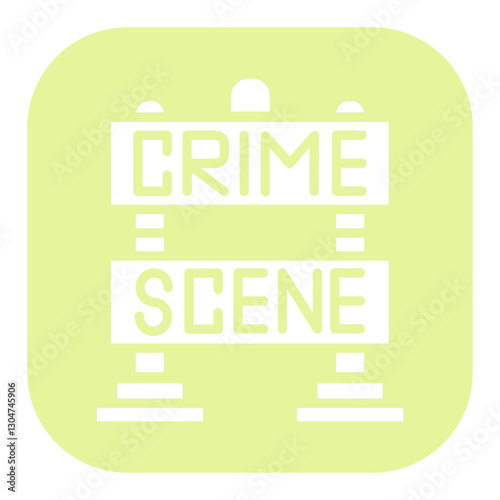 Crime Scene Icon