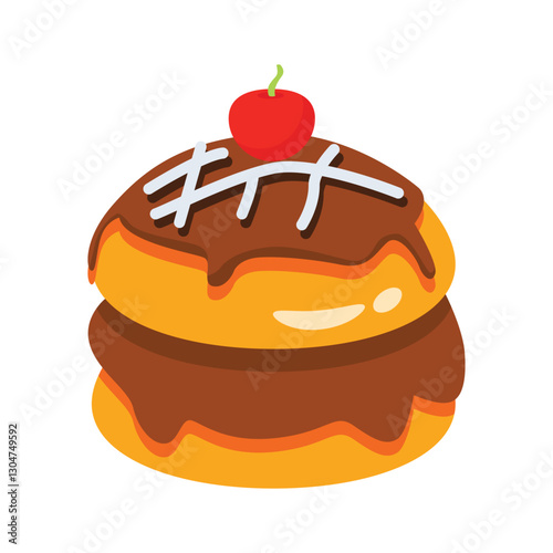 Have a look at this visually attractive 3d icon of pancakes