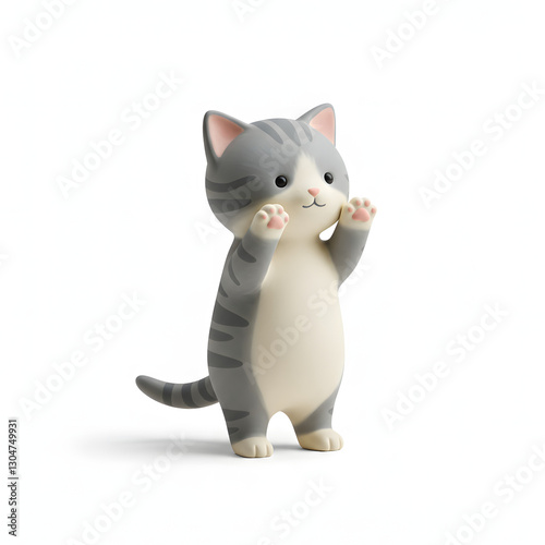 고양이, 새끼 고양이, 3D 고양이