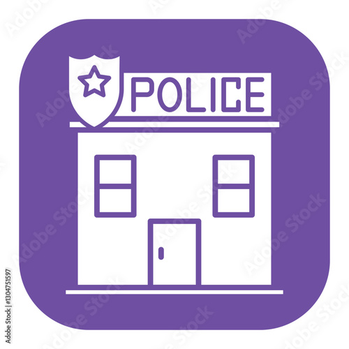 Police Station Icon