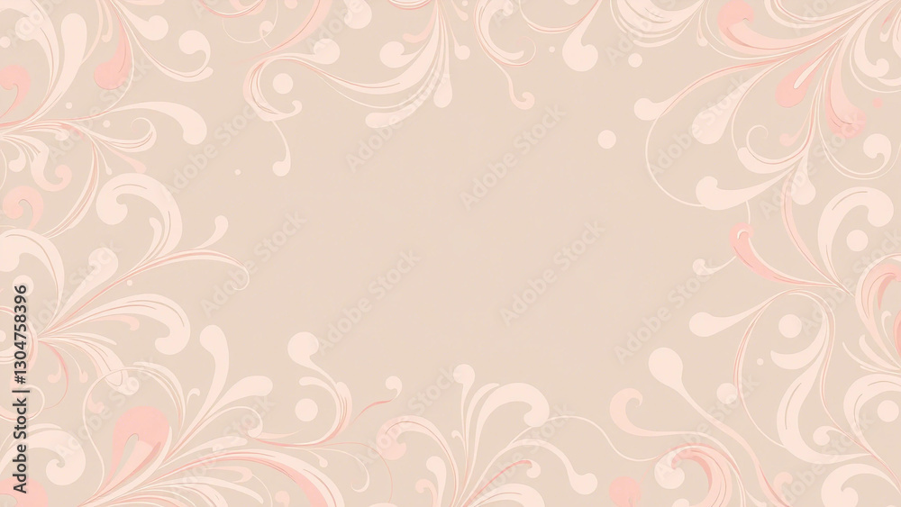 A subtle beige and white floral pattern with gentle curves, ideal for minimalist designs. Perfect for backgrounds, frames, and elegant presentations. A subtle beige and white floral pattern with gentle curves, ideal for minimalist designs. Perfect for backgrounds, frames, and elegant presentations.