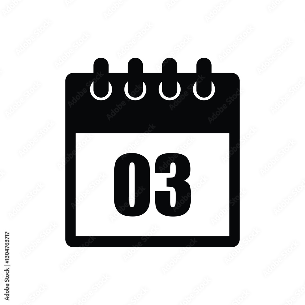 calender icon, 03 calender icon with white background calender icon, 03 calender icon with white background