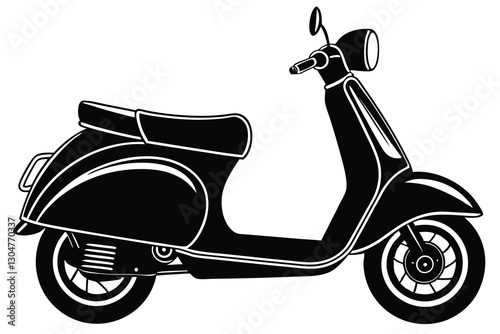 scooter silhouette