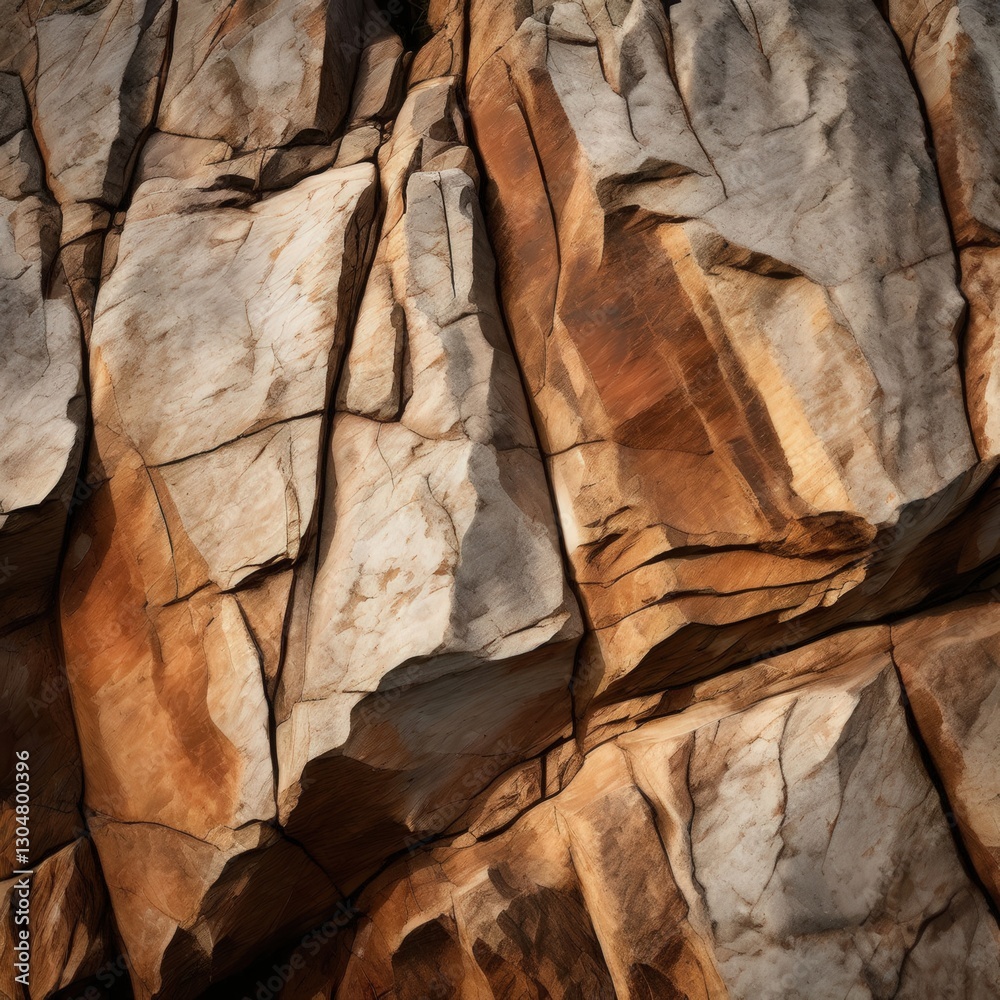 Fototapeta premium the AI Image Generator, Textured Sandstone Formation with Unique Erosion Patterns