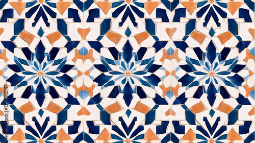 Vibrant Moroccan Tile Pattern