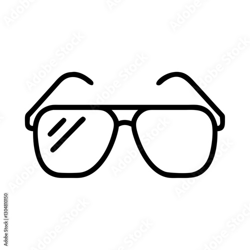 Sunglasses Icon Vector Illustration